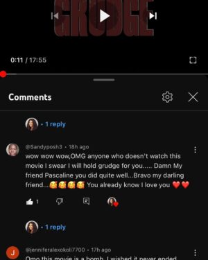 Paschaline Alex Instagram - My new project, ‘Grudge’, is still showing on my Youtube channel. The feedback has been so encouraging. Thank you, again. I love you all ❤️please keep watching,link on bio.
#grudgethemovie 
@dimlight_films 
My cast and crew,I love you guys 💯😘💯