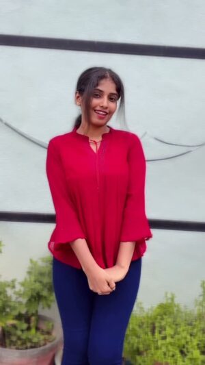 Pinky Gowda Instagram - Follow @bros__princess_6 
#brosprincess6 #pinkygowda6 #explore #kannadasongs #reelkarofeelkaro #reelitfeelit #foryou