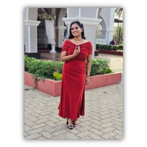 Pooja Sani Instagram - Proud owner of chubby cheeks 🙊😇
.
PC : @smichaeljack49 📸
.
👗: @myntra 
.
#poojasani #bornoninstagram