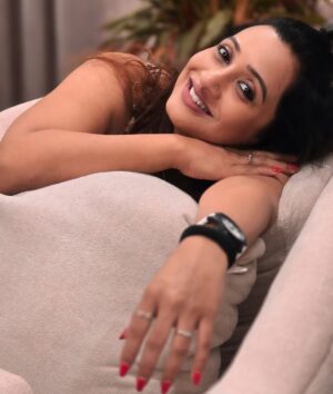 Poojitha Instagram - “Your vibe attracts your tribe” 

Photo : @dia.actress 

#poojithamenon #good #photo #happy #me