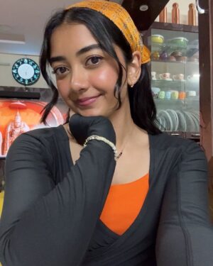 Preethi Pagadala Instagram - Am I an SRH girlie after this match? HIGHLY POSSIBLE 
🧡🧡🧡
.
.
.
#srharmy #srh #IPL #hyderabad