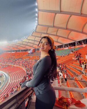 Preethi Pagadala Instagram - Am I an SRH girlie after this match? HIGHLY POSSIBLE 
🧡🧡🧡
.
.
.
#srharmy #srh #IPL #hyderabad