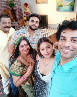 Priyanka Halder Instagram - Our new series coming soon 🔥🔥
#actors #actorslife🎬 #onset #shootingtime #mumbai