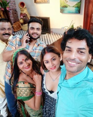 Priyanka Halder Instagram - Our new series coming soon 🔥🔥
#actors #actorslife🎬 #onset #shootingtime #mumbai
