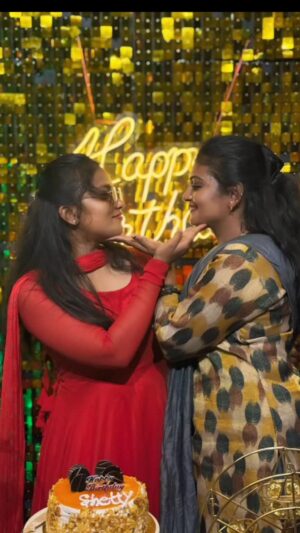 Pushpa Rajaiah Instagram - Happy Born Day Attigamma❤😘Stay Kush Forever✨️🎂💝