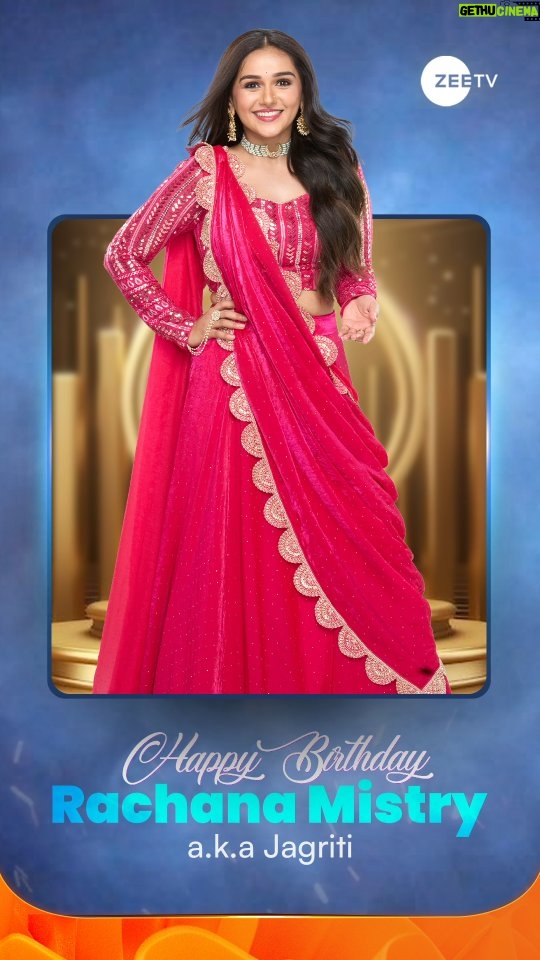 Rachana Mistry - 11.9K Likes - Haalaat ko maat deti hai, apnon se pyaar karti hai, aur anyaay ke khilaaf ladti hai, woh hi toh hamari Jagriti hai! Happy Birthday to the gorgeous and fearless Rachana Mistry aka Jagriti from #ZeeTV! 🥳💖
#HappyBirthday #Jagriti
@rachana.mistry.1604