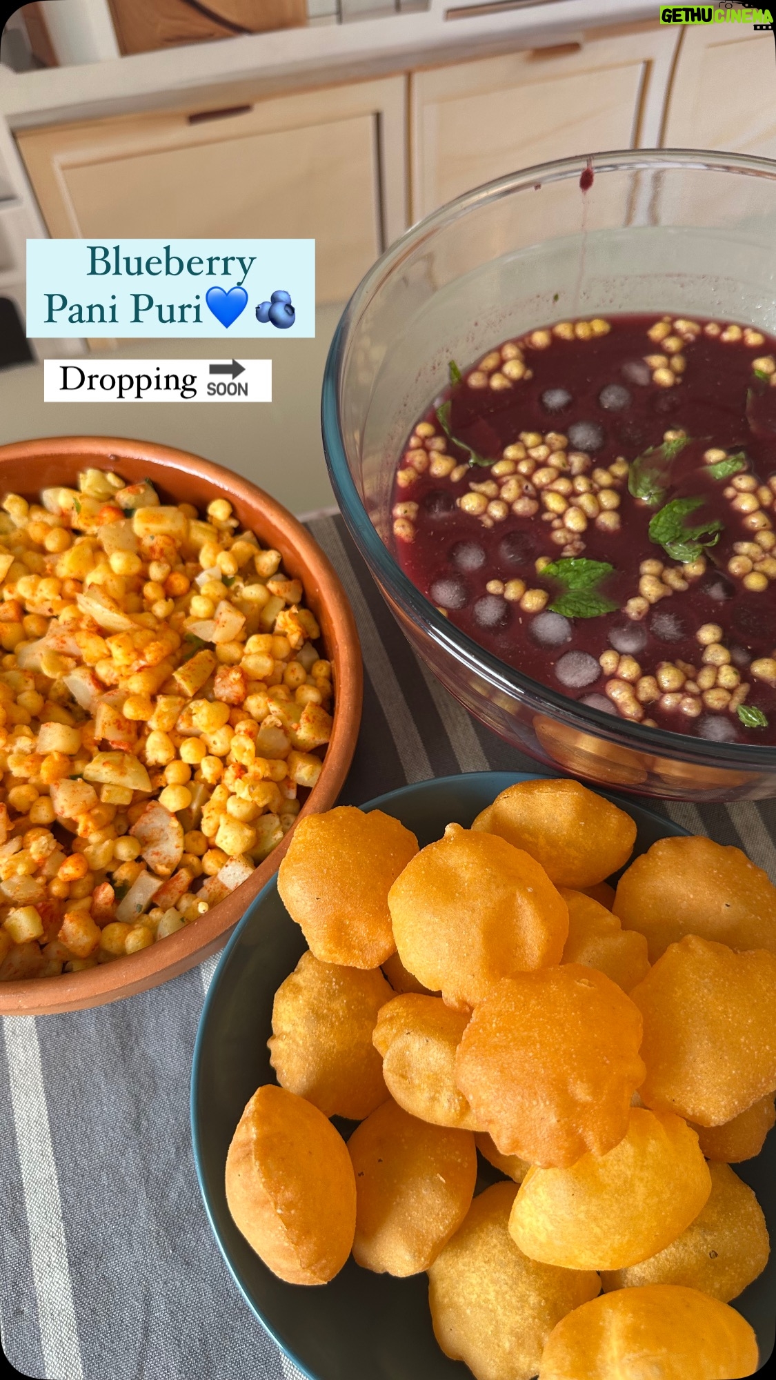 Rakhee Vaswani - 178 Likes - Blue never tasted this good! 💙USA Blueberry Panipuri yummy, tangy, and totally addictive! 🫐Dropping soon… stay tuned for a burst of flavor😍
(USA Blueberries, Blueberry Panipuri, Fusion Food, Panipuri Twist, Yummy Snack, Flavour Bomb, Tangy Treat, Dropping Soon, Must Try, Foodie Fave, Trending Food, Gen Z Bites)
#chefrakheevaswani #explorepage #explore #trendingreels #fypシ #palateculinarystudio #reelsinstagram #reelsindia #USABlueberries #BlueberryPanipuri #FusionFood #FoodieFinds #TangyTwist #PanipuriLove #YummyInMyTummy #DroppingSoon #FoodReel #GenZFoodie #MustTrySnacks #FlavourExplosion #DesiMeetsVidesi #snackattack
