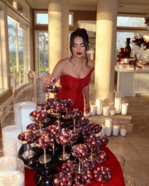 Rebecca Ghaderi Instagram - 27 ♥️
 All designs & decorations by @mahipasha 
@hananehcouture 
@melikazeynali 
@rl_footage 
@amirrezaakbari 
@gigiscandlesoc 
@balloondesignbytina 
@nonnascuisine 
@habib0160