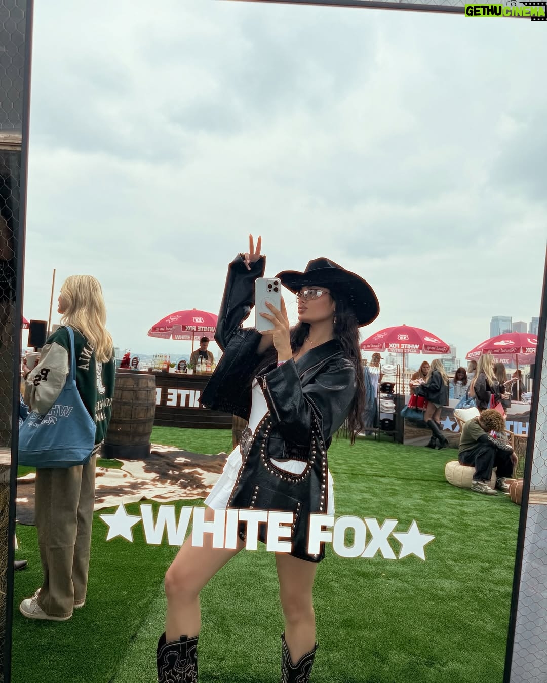 Rebecca Ghaderi - 128K Likes - Cowgirl couture at the White Fox rodeo. Thank you for having me, @whitefoxboutique 🤠
#whitefox