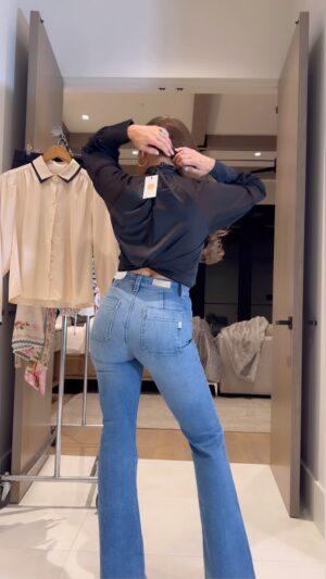 Rebecca Grant Instagram - Get ready with me with fashions from @michelleswimwearxo Gorgeous blouses and casual #summer #tops and yes jeans that lift your booty! All these are available at @michelleswimwearxo just call Michelle and ask for the Becky Jeans! Perfect for daytime all the way to evening! What #look do you like the best? #comment #shop #dm #dmforlink #comment4comment #michellesswimwear #rebeccagrant #ootd #ootdfashion #influencer #lifestyle #live #life #love #style #ig #jeans #bootcutjeans #bootyjeans #highwaisted #ysl #coachella #stagecoach #grwm #fashion #🤠🐄