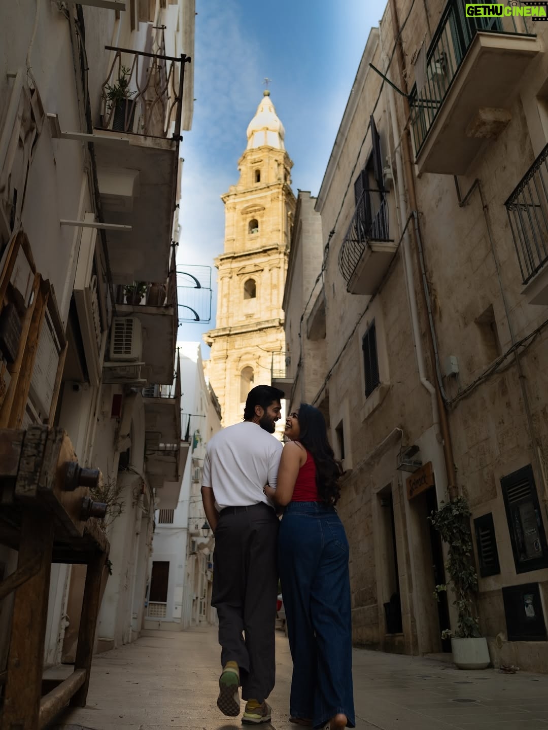 Rebecca Roy - 41.4K Likes - 📍Monopoli, Puglia
our favourite coastal gem in Italy you’ve probably never heard of (but should definitely visit!)
Here’s what we loved and what you can’t miss:
1. Wander the old town – cobbled alleys, baroque churches, and pastel buildings that look straight out of a painting.
2. Visit the Cathedral of Maria Santissima della Madia – both the façade and the interiors left us speechless.
3. Catch golden hour by the port – the blue fishing boats and warm light? Pure magic.
4. Snack on fresh seafood from a street-side kiosk – crispy, salty, and unforgettable.
5. Stop by Salumeria Gustavo – a cozy spot where we had some of the best cured meats and local snacks.
6. If you’re lucky, stumble into a street performance or local parade – we did, and it was pure joy!
Monopoli may not be on every tourist’s radar, but that’s what makes it even more special.
Just the two of us, the sea breeze, and a town that made us fall in love all over again!
Share it your apulian travel partner!
Travel by @gtholidays.in
#chennaiinfluencer #italytravel #monopoli #coupletravel #italysummer #coupleinfluencer #indianblogger #italytrip #travelbloggers #puglia #puglialovers