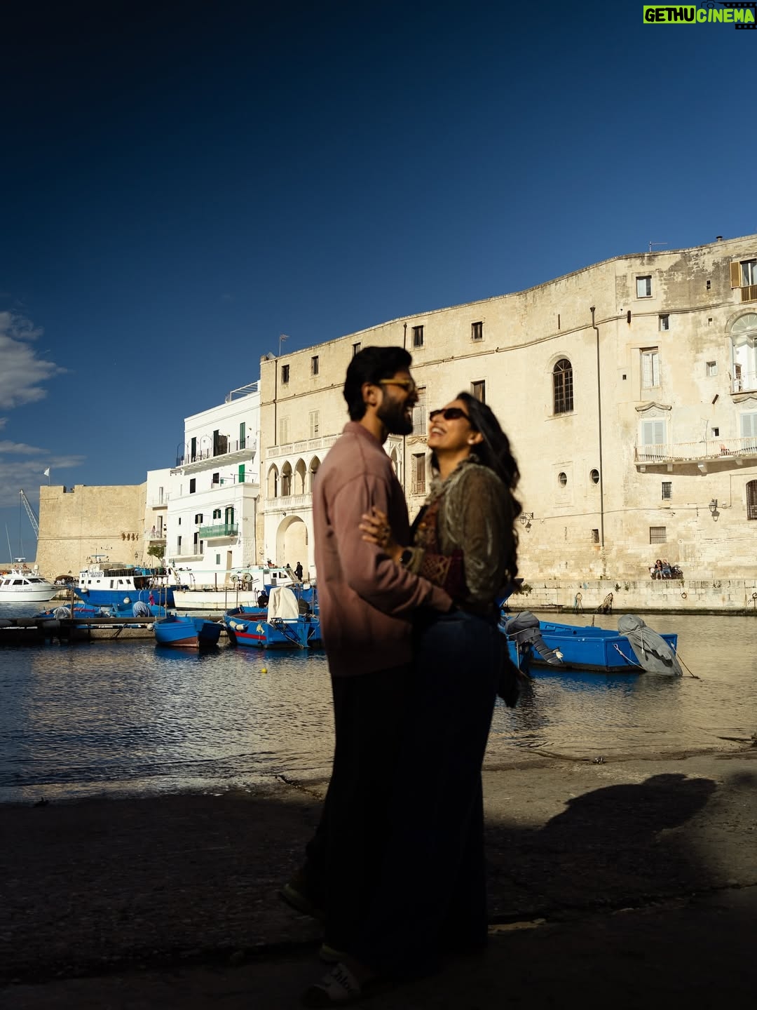 Rebecca Roy - 41.4K Likes - 📍Monopoli, Puglia
our favourite coastal gem in Italy you’ve probably never heard of (but should definitely visit!)
Here’s what we loved and what you can’t miss:
1. Wander the old town – cobbled alleys, baroque churches, and pastel buildings that look straight out of a painting.
2. Visit the Cathedral of Maria Santissima della Madia – both the façade and the interiors left us speechless.
3. Catch golden hour by the port – the blue fishing boats and warm light? Pure magic.
4. Snack on fresh seafood from a street-side kiosk – crispy, salty, and unforgettable.
5. Stop by Salumeria Gustavo – a cozy spot where we had some of the best cured meats and local snacks.
6. If you’re lucky, stumble into a street performance or local parade – we did, and it was pure joy!
Monopoli may not be on every tourist’s radar, but that’s what makes it even more special.
Just the two of us, the sea breeze, and a town that made us fall in love all over again!
Share it your apulian travel partner!
Travel by @gtholidays.in
#chennaiinfluencer #italytravel #monopoli #coupletravel #italysummer #coupleinfluencer #indianblogger #italytrip #travelbloggers #puglia #puglialovers