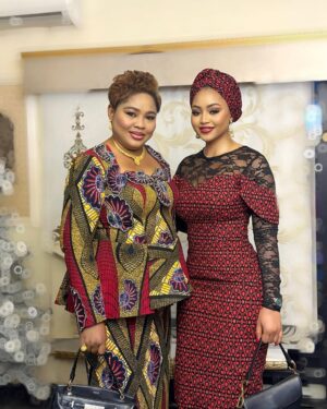 Regina Daniels Instagram - My God on Earth 
My guardian Angel 
My mother my everything … my arike 💕
In my next world, I pray I remain your daughter so you can keep guiding me right. Spiritually, physically, emotionally, mentally and MONEY-ishly 😁 @rita.daniels06 

Our outfits: @regaeofficial