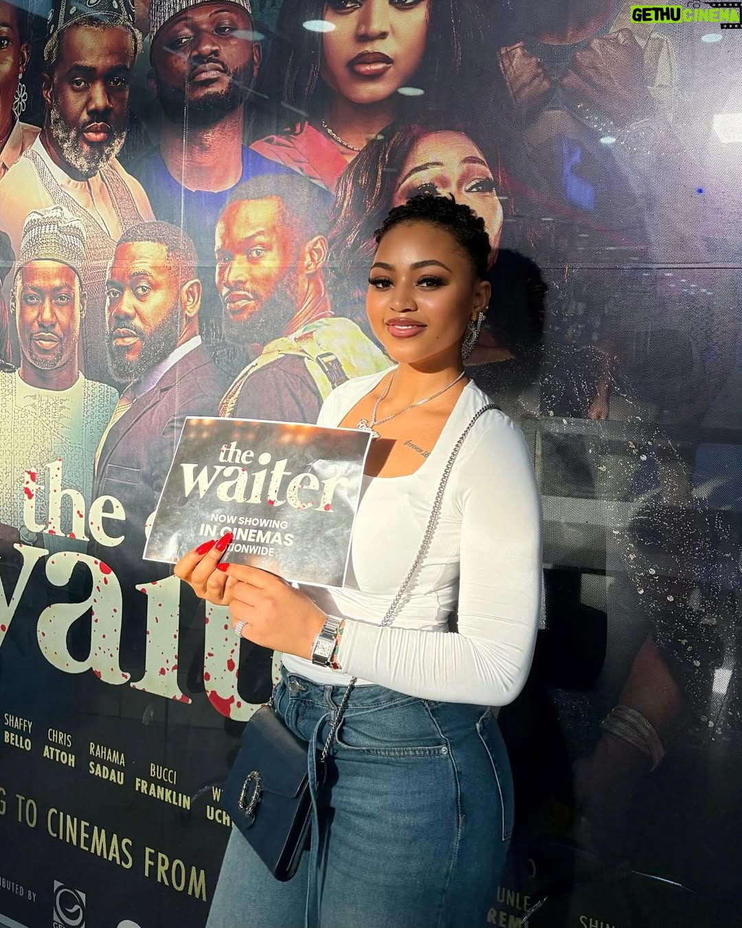 Regina Daniels - 250K Likes - Happy new year everyone!!!
Same me ! Same attitude! Different goals ! 😁🤭
I watched the Waiter with my family and trust me when I say this movie beat my imagination! Bros Ay went all out and it came out perfect ! @aycomedian