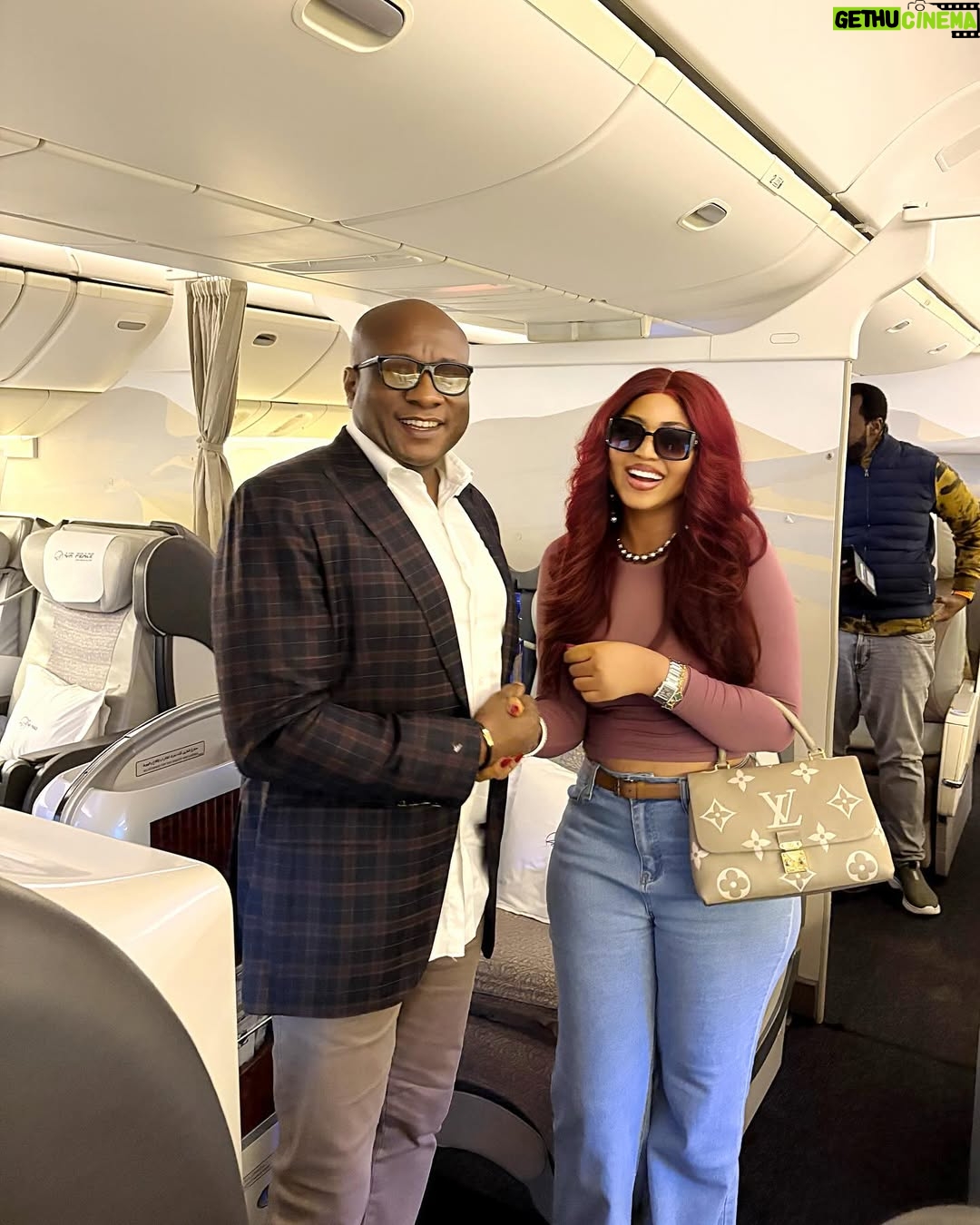Regina Daniels - 221.1K Likes - In London for the premiere of the movie THE WAITER and it’s a blast already ! 🤩
