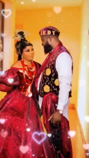 Rita Edochie Instagram - 👏👏👏👏👏👏👏MY FINE IBIWARI HAS BEEN TAKEN OOOOOO 👌.

FROM THE VERY FIRST TIME WE FILMED TOGETHER AT A LOCATION 
SITUATED IN OWERRI , I SPOKE WITHIN MYSELF " IBIWARI IS A GOOD GIRL" 

MY BEAUTIFUL DAUGHTER, YOU ARE WELL BEHAVED , WELL TRAINED , FULLY NURTURED BY THE GOLDEN WOMB THAT BIRTHED YOU , VERY DECENT IN OUTWARD APPEARANCE 
YOU DID NOT LET YOUR STATUS IN THE WORLD AS A YOUNG CELEBRITY ACTOR COME IN BETWEEN THE ADMIRABLE AND ENVIABLE RELATIONSHIP YOU HAVE WITH GOD ALMIGHTY .

AN OPEN HEART YOU'VE GOT , YOU'RE SO WONDERFUL AND TRUST ME THIS MAN RIGHT THERE , WILL SO ENJOY DOING LIFE WITH YOU IB  NWAM 👌.

PLEASE LOVE HIM , CHERISH HIM , RESPECT HIM LIKE YOU HAVE ALWAYS DONE , CONTINUE TO STAY WISE AND SUBMISSIVE 
HE WILL ALWAYS THANK HIS STARS 🤩 FOR CROSSING PATHS WITH YOU AND WILL KEEP WANTING MORE OF YOU .

THERE'S NO GOOD GIRL IN LIFE THAT SUFFERS A BROKEN MARRIAGE 
THE LORD WILL GUIDE YOU , HE WILL DIRECT THIS JOURNEY , HE WILL DECIDE FOR BOTH OF YOU .
HE WILL BLESS YOU IN TERMS OF BIOLOGICAL FRUITFULNESS , YOU SHALL HAVE THEM , MALE  AND FEMALE . 
IN TERMS OF FINANCE , ABUNDANCE SHALL TAKE HOLD OF YOUR PURSES , YOU WILL BE HIS BLESSING AND HE SHALL BE A GREAT ACHIEVEMENT ADDED TO YOUR GREAT HISTORY RECORDS .

A BIG CONGRATULATIONS TO YOU MY BEAUTIFUL AND RESPECTFUL IBIWARI GIFT PRAISE JEDDY AGBA ( ETUK )  ON YOUR BEAUTIFUL 😍 MARRIAGE OCCASION .

YOUR UNION IS FOREVER BLESSED MY DARLING DAUGHTER .
SOAR IN IMMENSE 
JESUS IS LORD .

GREAT LOVERS OF RITA EDOCHIE PLEASE HELP ME CONGRATULATE IBIWARI MY FINE DAUGHTER , SHE'S TAKEN.....🙌😘😍🥰💚💚💚💚💚💚💚 @ibiwarietuk