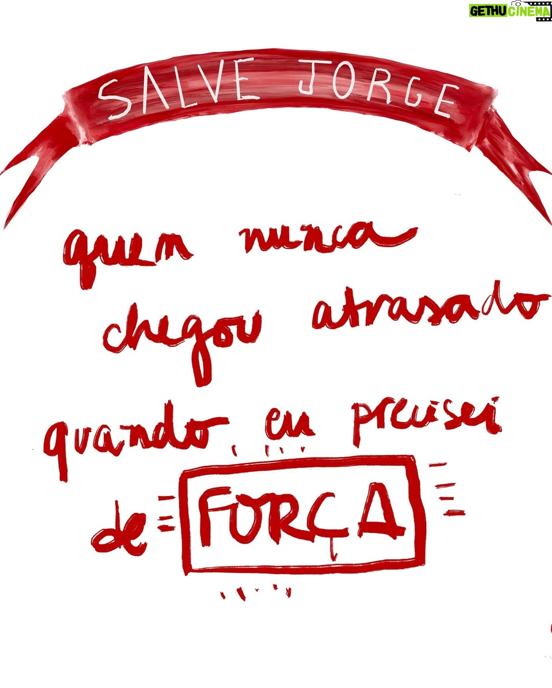 Rita Wainer - 6K Likes - São Jorge/Ogum .
Que nunca chegou atrasado quando eu precisei de força, Salve o escudo, o cavalo, a rua.
Salve os silêncios que antecedem as batalhas.
Que hoje seja de axé, de fé, proteção e coragem pro que está por vir.
Valeu SJ. Um dragão por dia, um dia por vez. ♥️