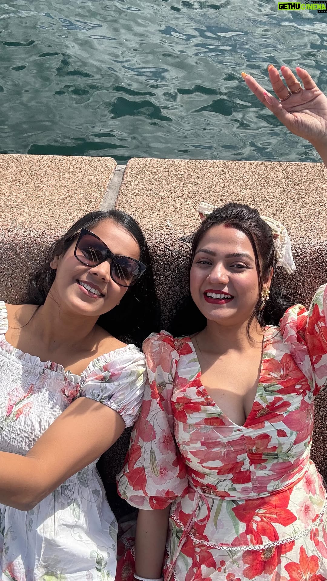Ritu Rai Achary - 3.2K Likes - “Two sisters, endless adventures, and unforgettable memories down under! #SisterGoals #AustraliaAdventures”🌊🇦🇺🧿🥰🤪 @_radhikamalani_
