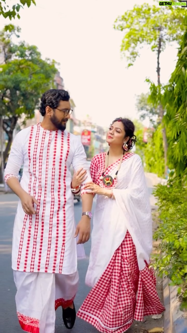 Ritu Rai Achary - 7K Likes - পাঞ্জাবি  O  শাড়ি 🥻from - @sampurna_dey_100 ….🥰🧿🌸✨✨✨ captured bye - @channa__chara