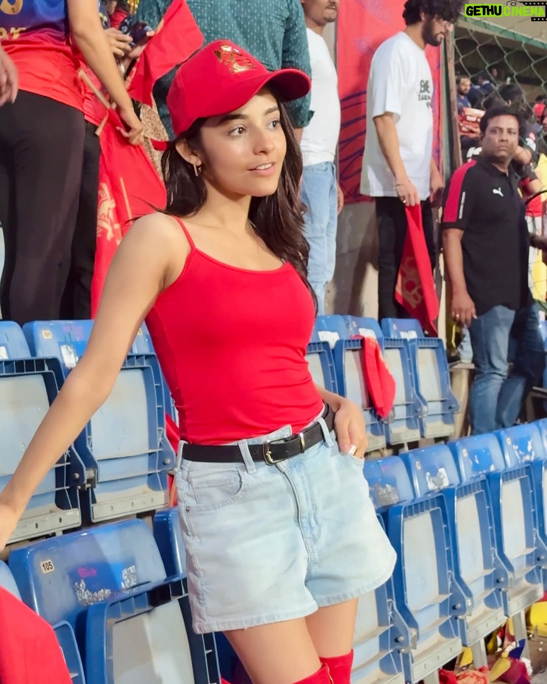 Riya Verma - 533K Likes - What a Match🔥 Best experience of my life🔥 Namma Bengaluru thank you so much for having me♥️ CSK it was a great match from you guys as well♥️ 
#rcbvscsk #RCB #virat #viratkohli #bachu #ipl #ipl2025