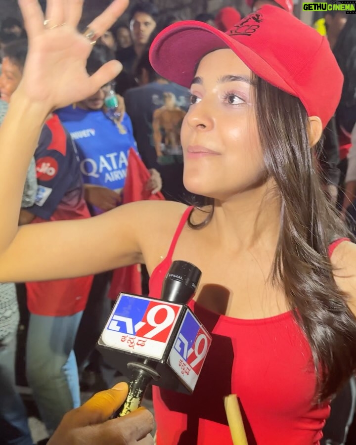Riya Verma - 533K Likes - What a Match🔥 Best experience of my life🔥 Namma Bengaluru thank you so much for having me♥️ CSK it was a great match from you guys as well♥️ 
#rcbvscsk #RCB #virat #viratkohli #bachu #ipl #ipl2025