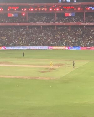 Riya Verma Instagram - What a Match🔥 Best experience of my life🔥 Namma Bengaluru thank you so much for having me♥️ CSK it was a great match from you guys as well♥️ 
#rcbvscsk #RCB #virat #viratkohli #bachu #ipl #ipl2025