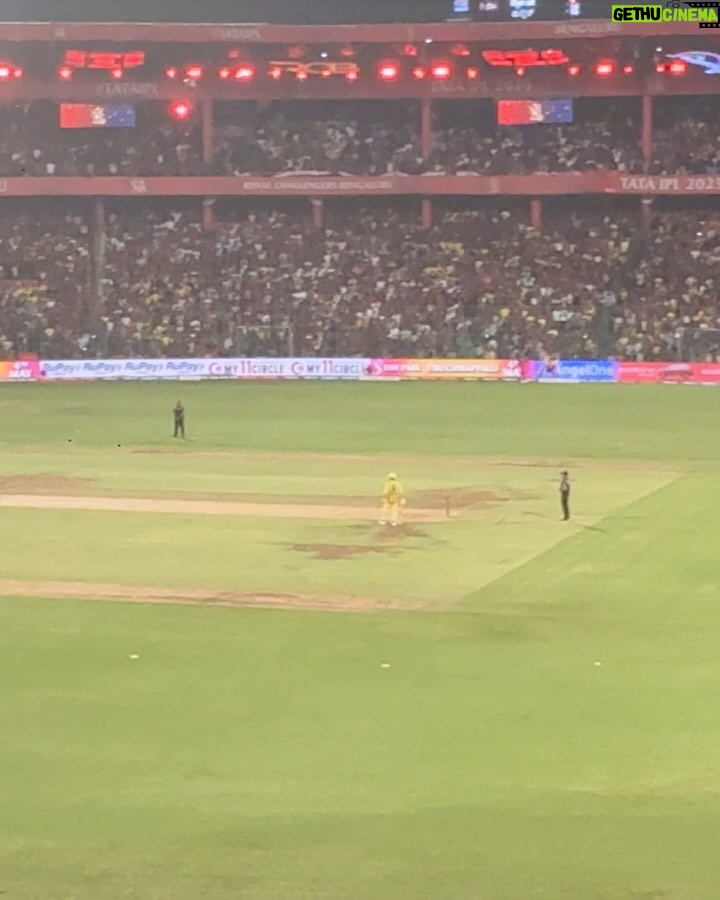 Riya Verma - 533K Likes - What a Match🔥 Best experience of my life🔥 Namma Bengaluru thank you so much for having me♥️ CSK it was a great match from you guys as well♥️ 
#rcbvscsk #RCB #virat #viratkohli #bachu #ipl #ipl2025