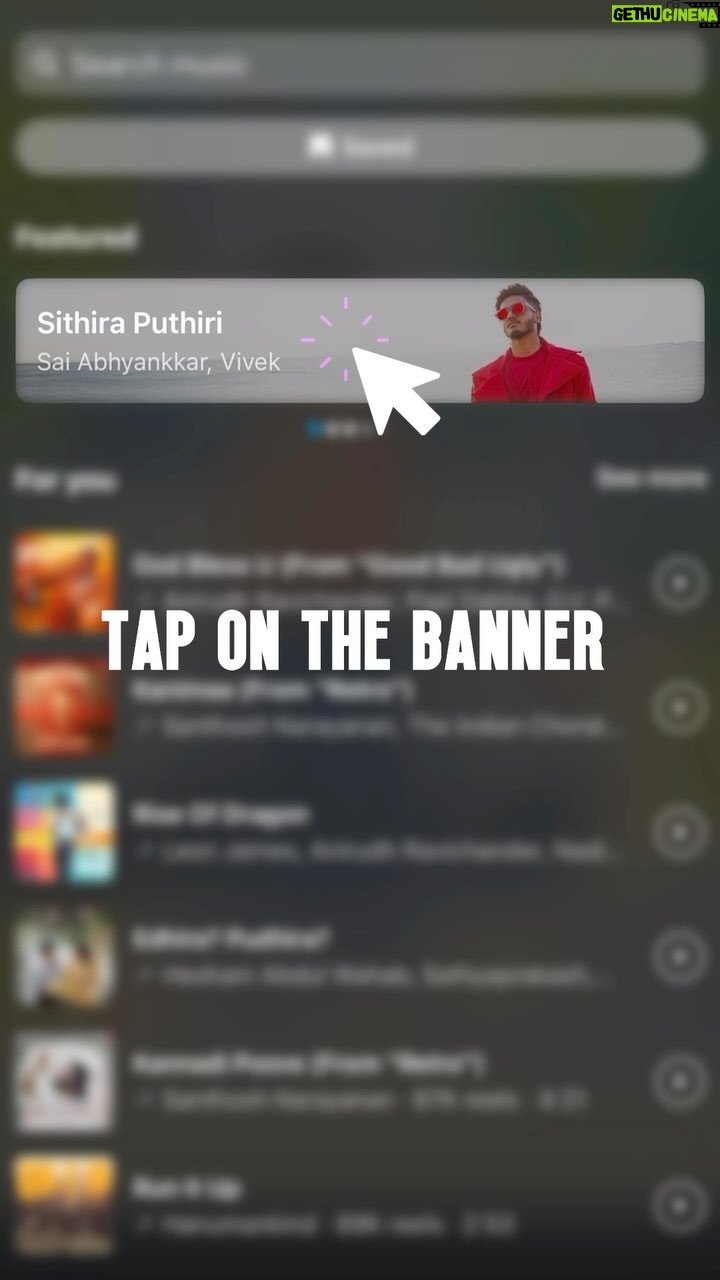 Sai Abhyankkar - 76.8K Likes - #SithiraPuthiri is now featured on #Instagram banner 🎉🕺🏻💃🏻
Tap the banner, use the audio to create your reels now!
@metaindia
@believemusicindia
@thinkmusicofficial @thinkindiecollective