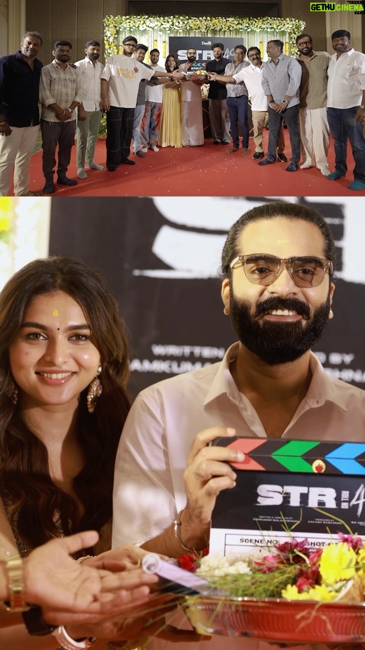 Sai Abhyankkar - 75.7K Likes - The beginning we waited for ❤️
#STR49 has started in style and we are super excited to go on floors with this lovely team
@silambarasantrofficial @ramkumar_dir @santa_santhanam @aakash_baskaran @abhyankkar @kayadu_lohar_official @kabilanchelliah @philoedit @praveenraja @manojinfilm @subentarpl @manoj_maddy_10 @veerasankar09 @sathish_pro @teamaimpro
📸:- @arunprasath_photography