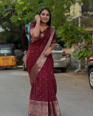 Salma Arun Instagram - ❤️❤️❤️….. 

 Saree from @ashas_womens_collection