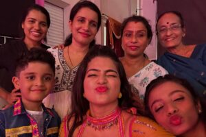 Samata Amin Instagram - 100 Days of Middle Class Family ♥️Oh my gosh, what a journey it has been! Also, my first film to hit this milestone of 100 days ♥️. Looking back, I never thought this journey would bring me to where I am today. I can't express how much of a rollercoaster this journey has been. But I'm taking a moment to thank all the people who have been there and made me feel loved.

First and foremost, a big thank you to the whole team of MCF for believing in me and having me on board to live "Kushi." And when this rollercoaster journey gave me the most crucial days, there was one person who never left me alone – my co-star who became my best friend, @vineeth.kumar.a How could I have survived this journey without you? Thank you for standing with me through all the sickness and suffering, Vin. I'm really grateful for you.
This journey was the most difficult for me. I went through the hardest times of my life – my health, mental health, and personal life. At the beginning of the MCF journey, I was diagnosed with PCOS due to lifestyle changes from shooting, traveling, and food habits, which I was unaware of at that time. I had been traveling continuously for three months to Mangalore, Mumbai, and Gulf countries for another movie promotion – no sleep, no proper food, just traveling and eating outside food. This led to PCOS and weight gain. When you all asked me about the weight gain in Middle Class Family, this was the reason. Every moment I watched myself on the big screen, my heart ached. If you know the PCOS symptoms, then you know.
As an artist, we want to look our best on screen, and I wanted that too. But whatever it was, I stood up and faced it with grace. And you guys showed love by not judging me and motivating me instead. I love you all for standing up for me. And I'm still fighting each and every day to reverse PCOS; it's a difficult one, and it's not a normal life for me anymore.
Life took an unexpected turn, shattering me mentally and physically. But faith and acceptance helped me find strength in believing everything happens for a reason.
So sharing you all a piece of my journey & Thankyou for standing by me To each & everyone through this journey ♥️