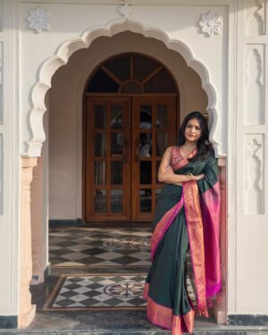 Samyuktha Viswanathan Instagram - Ellarukum iniya Tamil Puthandu nalvazhtukkal & Vishu Ashamsakal ✨
May this new year bring only joy, peace and may it be the fresh reset that we need 🌝💛

📷: @flicksbynu @aanuuuuu