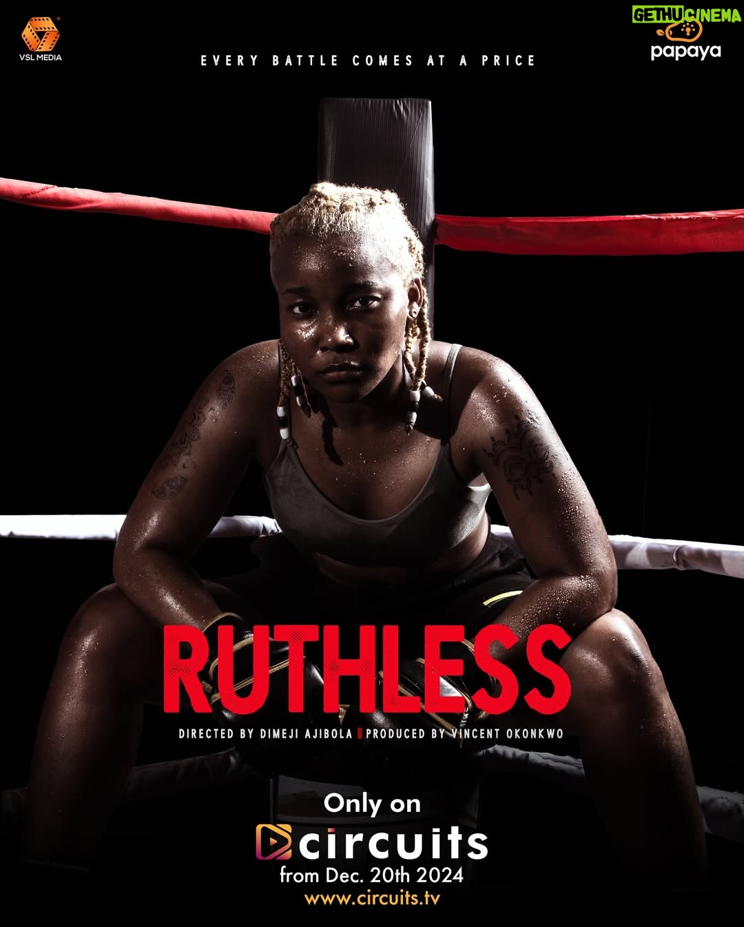 Sandra Okunzuwa - 24.8K Likes - Some battles can’t be forgiven and Ruth is here to settle them all. RUTHLESS drops December 20th exclusively on www.circuits.tv!
🔥 Use promo code SNDR for 10% OFF don’t sleep on this! 🔥
This role took everything out of me, and I gave it back tenfold. Ruth is fierce, fearless, and ready to burn it all down. After this, even my @michaelbjordan might need to take a back seat 😉
**Mark your calendars. Brace yourselves. Ruth is coming… and she’s RUTHLESS.
Follow @circuitstreams & @vslmediang for more updates