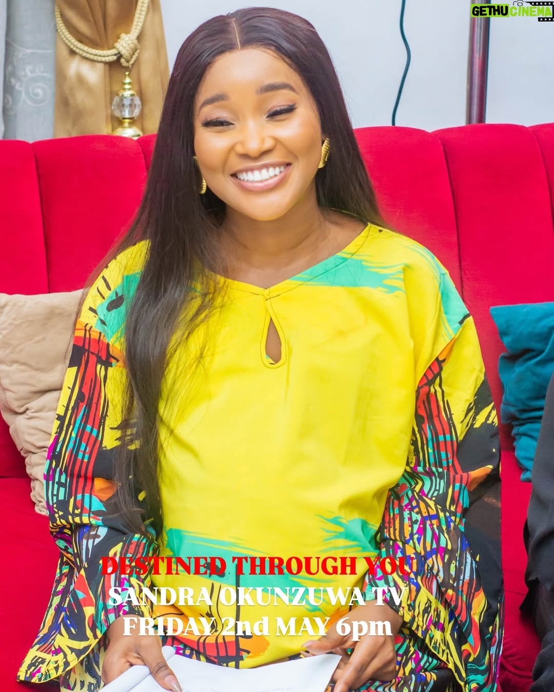 Sandra Okunzuwa - 25.8K Likes - Let’s be honest , can you stand by and watch your best friend marry the man you love?
DESTINED THROUGH YOU isn’t your regular love story , it’s a tale of deep friendship, unexpected betrayal, and the kind of love that tears hearts apart.
This one hits differently
Premiering Friday, 2nd May only on SANDRA OKUNZUWA TV.
Don’t dull. Pls subscribe, set a reminder and be the first to experience the drama!
@chinenyennebe @sagadeolu