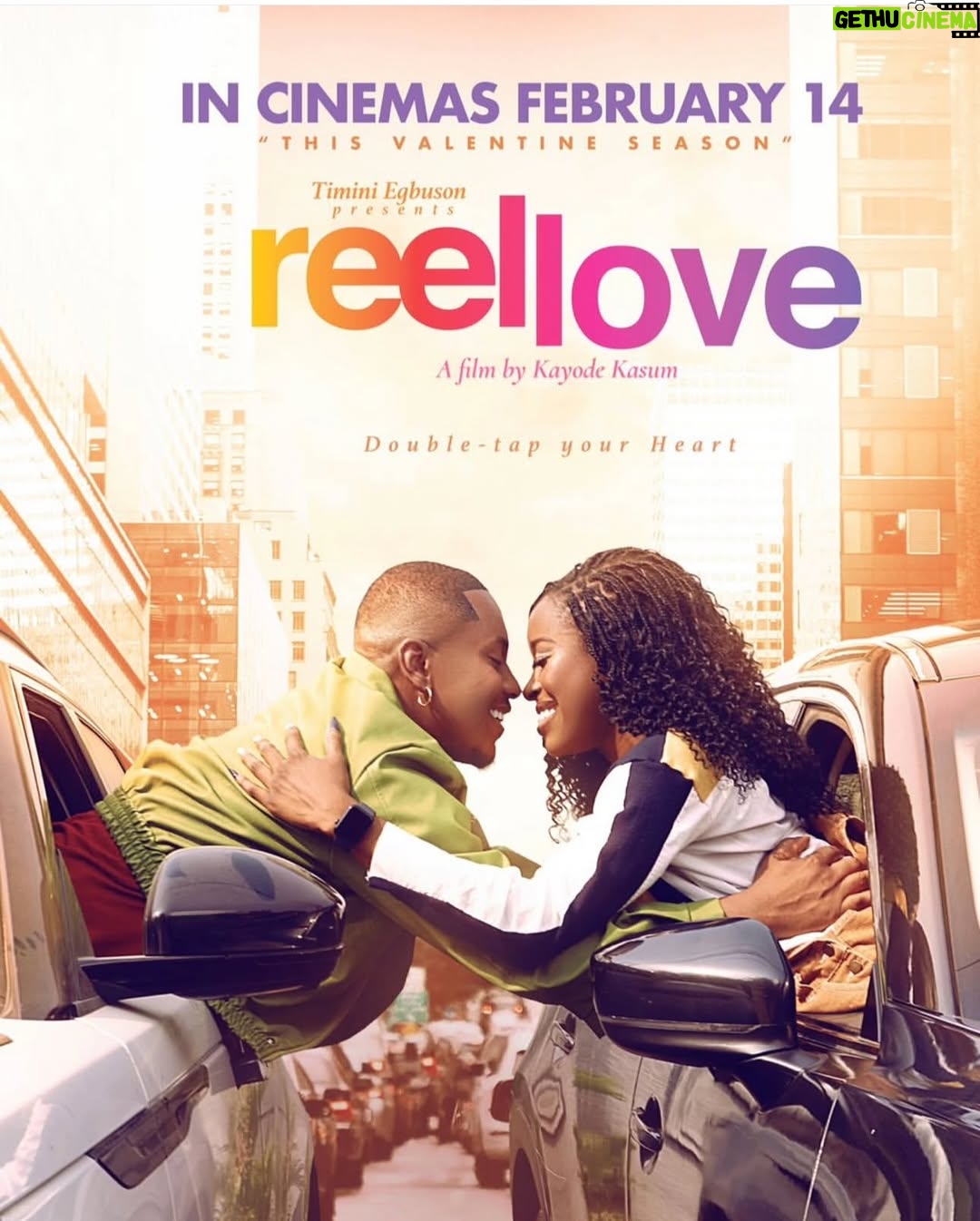 Sandra Okunzuwa - 31.8K Likes - Love isn’t just a feeling, it’s a choice we make every day. ❤️ Happy Valentine’s Day to those who love deeply, live fully, and dream endlessly.
Lastly, remember to visit the cinemas today to watch REEL LOVE you will love it . @_timini & @kayodekasum congratulations ones again best of luck at the box office .