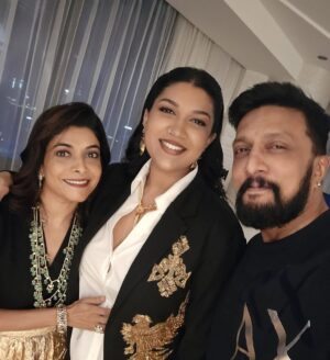 Sanvi Sudeep Instagram - Because how cute are these two 😙❣️✨