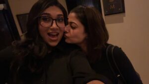 Sanvi Sudeep Instagram - Never seen a more beautiful woman than today’s birthday girl !! Happy birthday ma ♥️♥️ I love you most🫶