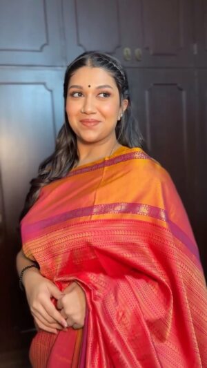 Sanvi Sudeep Instagram - For the sweet and gorgeous @sanvisudeepofficial 

Makeup - @makeup_dishabuxani 
Hair - @hairartistry_by_lavibuxani 

#nofilter #bangaloremakeupartist #réel
