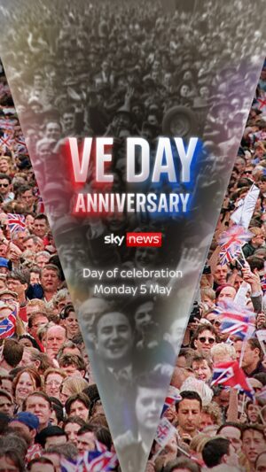 Sarah-Jane Mee Instagram - As the 80th anniversary of VE Day approaches, join @skysarahjane and the Sky News team to get the full report from the heart of the events 🇬🇧⁠
⁠
#VEDay #80thanniversary #SkyNews