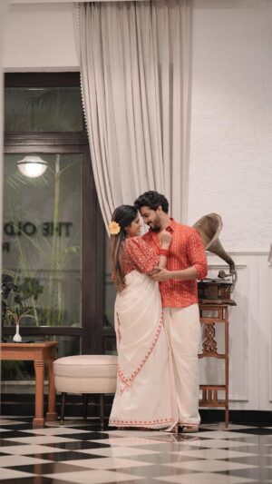 Saranya Nandakumar Instagram - Kannima ✨✨✨

Outfit : @abhiramam_ 
Mua: @abhijith_laflare_makeupartist 
Location: @abad.hotels 
🎥 @storiesbydevin  @framesofaadi
