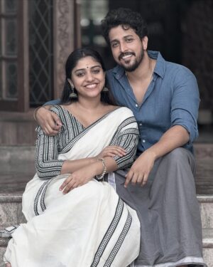Saranya Nandakumar Instagram - Mr & Mrs ❤️