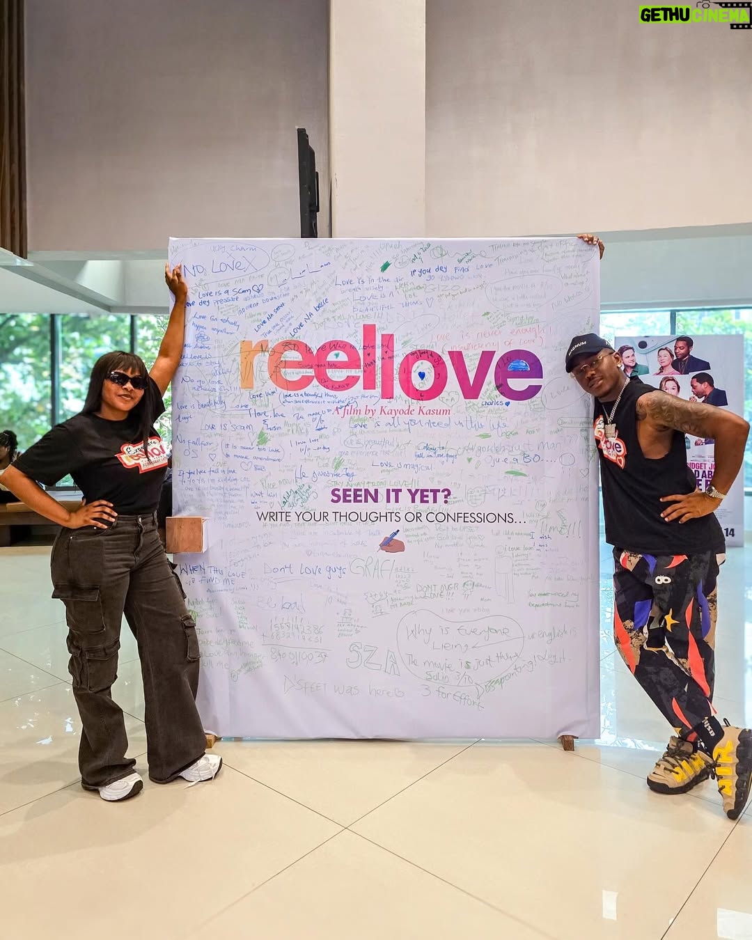 Sarian Martin - 3 Likes - Our meet and greet was so much fun.
A day out with bro was absolutely amazing. Keep watching reel love and I hope you find real love.
Last slide is very important 🥺, go watch “Show me way” on chinemelu’s TV now o.