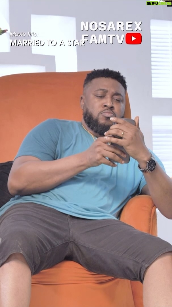 Sarian Martin - 15.1K Likes - One word for Mr Osagie 😂😂😂 (BP go high o ).
Movie title : Married to a star
Please subscribe to Nosarexfamtv