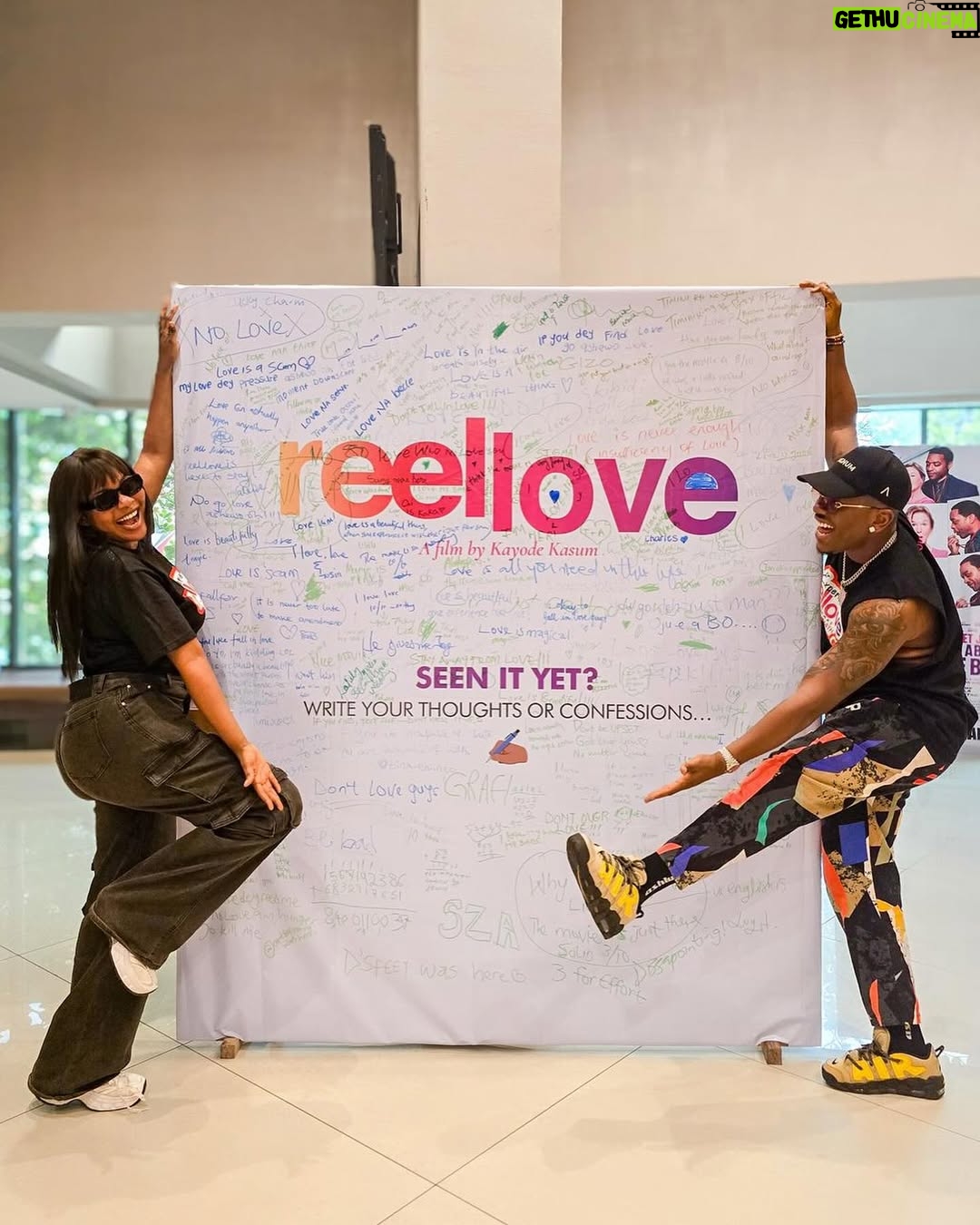 Sarian Martin - 3 Likes - Our meet and greet was so much fun.
A day out with bro was absolutely amazing. Keep watching reel love and I hope you find real love.
Last slide is very important 🥺, go watch “Show me way” on chinemelu’s TV now o.