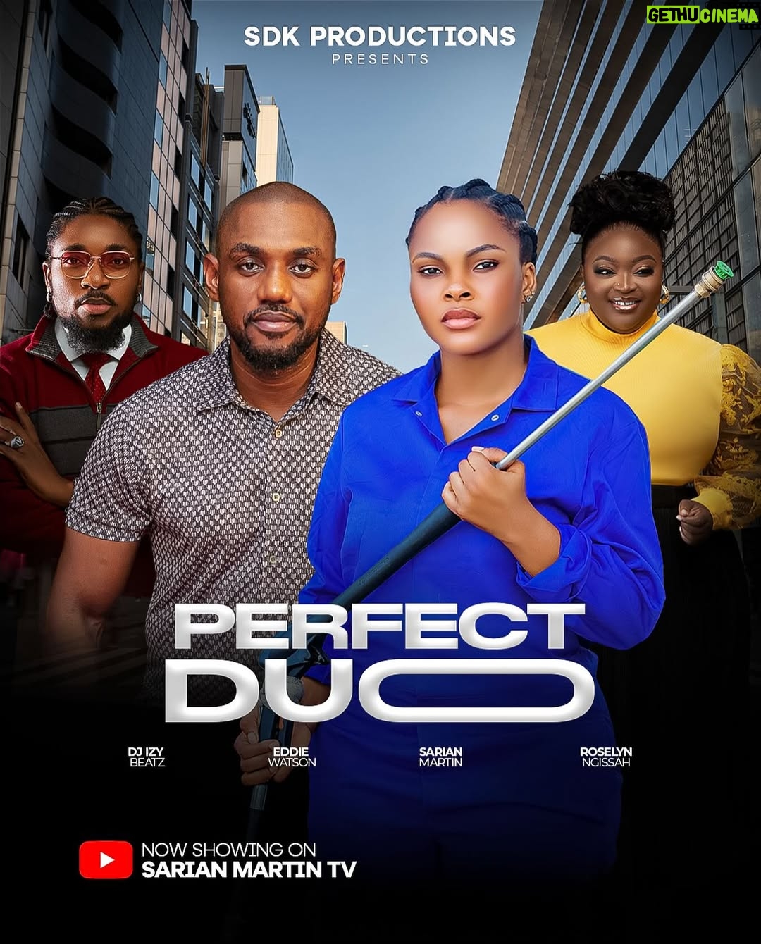 Sarian Martin - 3 Likes - We are liveeeeee.
Movie title : Perfect duo
Now showing on : Sarian MartinTV. Rush to watch now