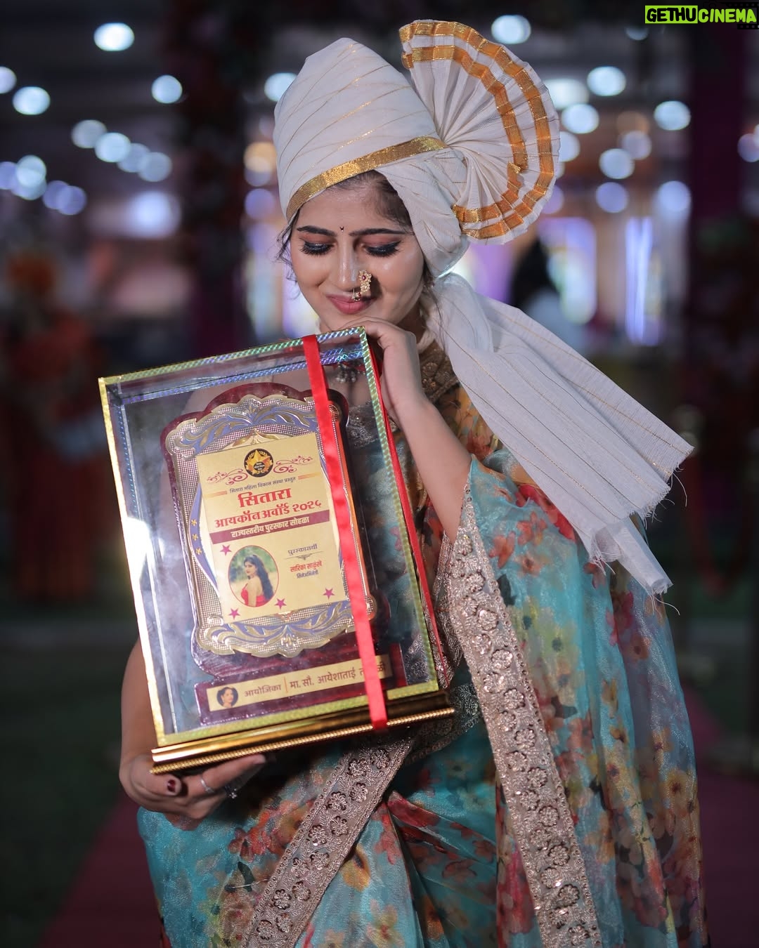 Sarika Salunkhe - 12.8K Likes - सितारा आयकॅान २०२५ 🌸🤞😎
Click by @rushikesh_959595