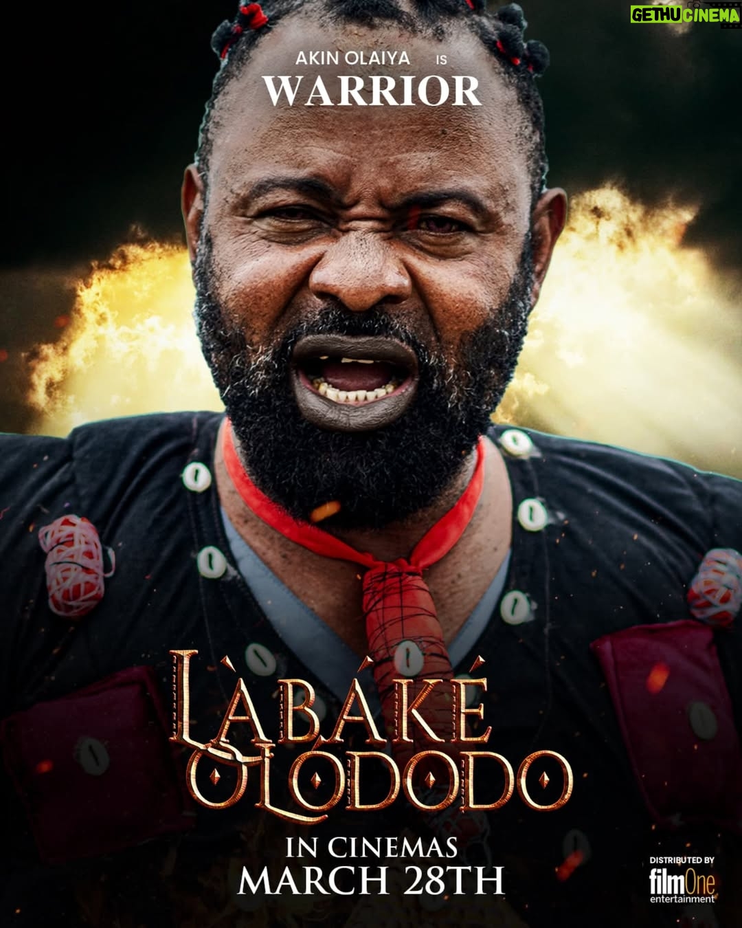 Scarlet Gomez - 20.2K Likes - In just 2 DAYS, Labake Olododo: The Warrior Lord takes over ALL CINEMAS NATIONWIDE!
Get ready for an UNFORGETTABLE EXPERIENCE! Tell a friend to tell a friend... LABAKE OLODODO IS HERE!
#LabakeOlododo #TheWarriorLord #CinemaTakeover #Nationwide #ComingSoon #MustSee"