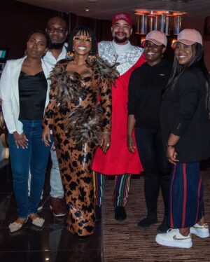 Scarlet Gomez Instagram - Labake Olododo premiere at ODEON Cinema London. @iyaboojofespris @princesscomedian @thescarletgomez @folasade.adu @evritplus @evritfilms #labakeolododo #iyaboojo