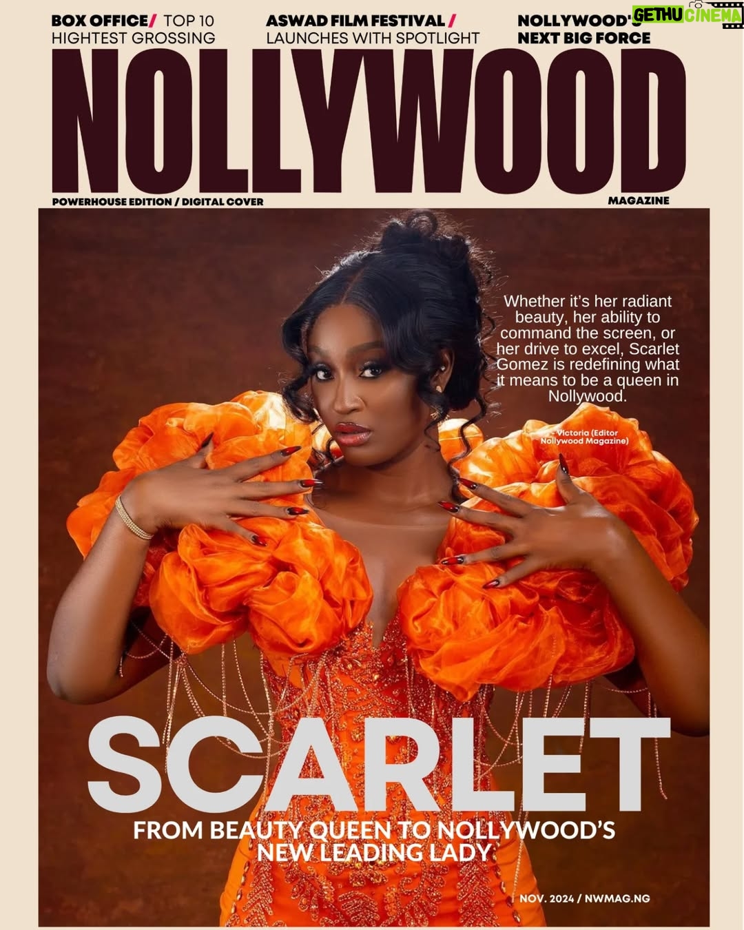Scarlet Gomez - 1K Likes - This week,Ā Nollywood MagazineĀ shines the spotlight onĀ #NollywoodWaveĀ @thescarletgomez , the former beauty queen who has transitioned seamlessly into Nollywood, capturing hearts with her captivating performances and natural on-screen charisma.
From her humble beginnings in the pageantry world to her meteoric rise as one of Nollywoodās most promising stars, Scarletās journey is a testament to resilience, passion, and undeniable talent.
Whether itās her radiant beauty, her ability to command the screen, or her drive to excel, Scarlet Gomes is redefining what it means to be a queen in Nollywood. As she takes on diverse roles and continues to rise in the industry, fans and critics alike are taking notice of her undeniable star power
Her performance in the @showmaxnaijaās first Nigerian telenovela series,Ā āWuraā.series earned her a nomination forĀ Best Actress in a Drama, Movie, or TV SeriesĀ at theĀ 2023 Africa Magic Viewersā Choice Awards. Although she did not win, the nomination solidified her status as one of Nollywoodās leading ladies.
Read full story link in bio
Content Research: @medullarconcept
Stay tuned for print edition
#nollywmag
#Nollywood