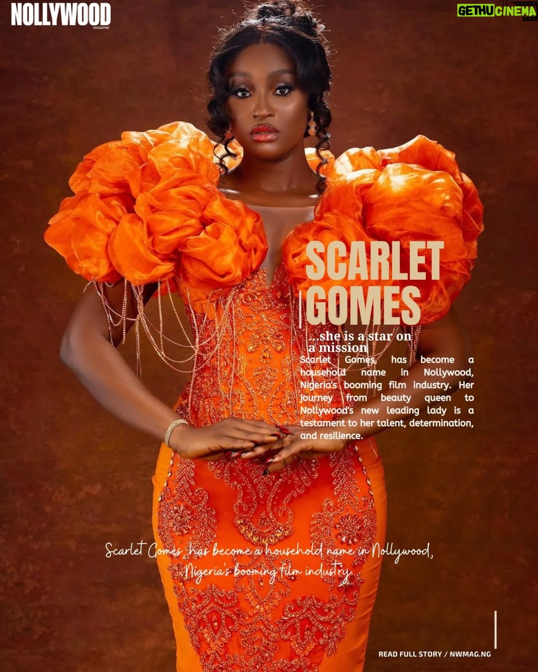 Scarlet Gomez - 1K Likes - This week,Ā Nollywood MagazineĀ shines the spotlight onĀ #NollywoodWaveĀ @thescarletgomez , the former beauty queen who has transitioned seamlessly into Nollywood, capturing hearts with her captivating performances and natural on-screen charisma.
From her humble beginnings in the pageantry world to her meteoric rise as one of Nollywoodās most promising stars, Scarletās journey is a testament to resilience, passion, and undeniable talent.
Whether itās her radiant beauty, her ability to command the screen, or her drive to excel, Scarlet Gomes is redefining what it means to be a queen in Nollywood. As she takes on diverse roles and continues to rise in the industry, fans and critics alike are taking notice of her undeniable star power
Her performance in the @showmaxnaijaās first Nigerian telenovela series,Ā āWuraā.series earned her a nomination forĀ Best Actress in a Drama, Movie, or TV SeriesĀ at theĀ 2023 Africa Magic Viewersā Choice Awards. Although she did not win, the nomination solidified her status as one of Nollywoodās leading ladies.
Read full story link in bio
Content Research: @medullarconcept
Stay tuned for print edition
#nollywmag
#Nollywood